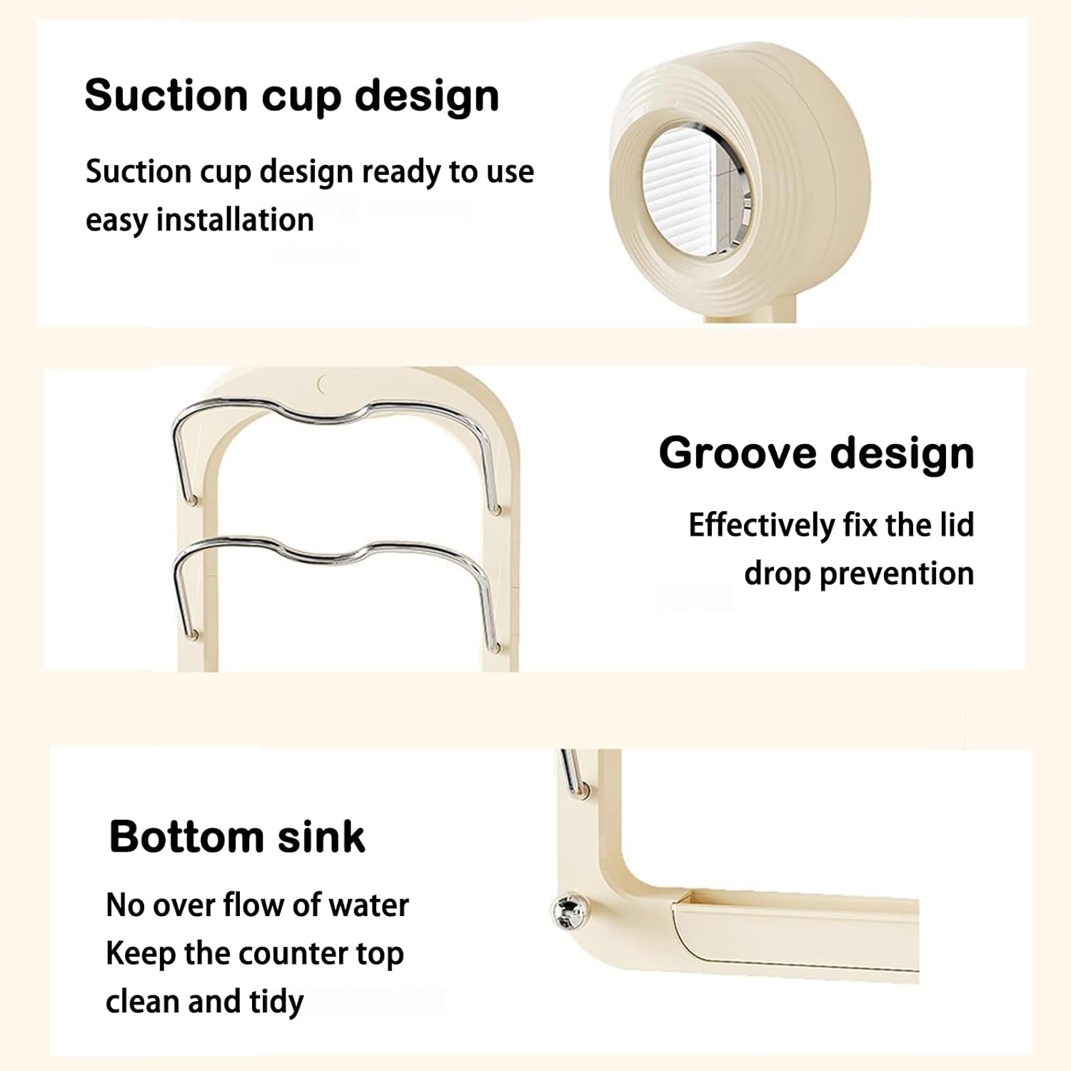 Pot Lid Holder with Hook