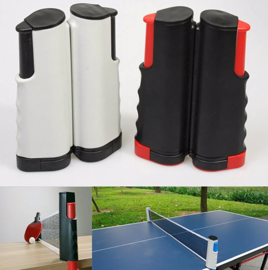 Retractable Table Tennis Net ( Includes 2 Rackets!!)