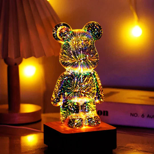 Bear Firework Lamp
