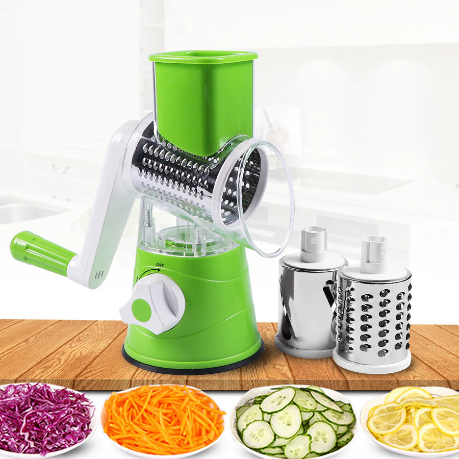 3 in 1 Rotary Vegetable Slicer