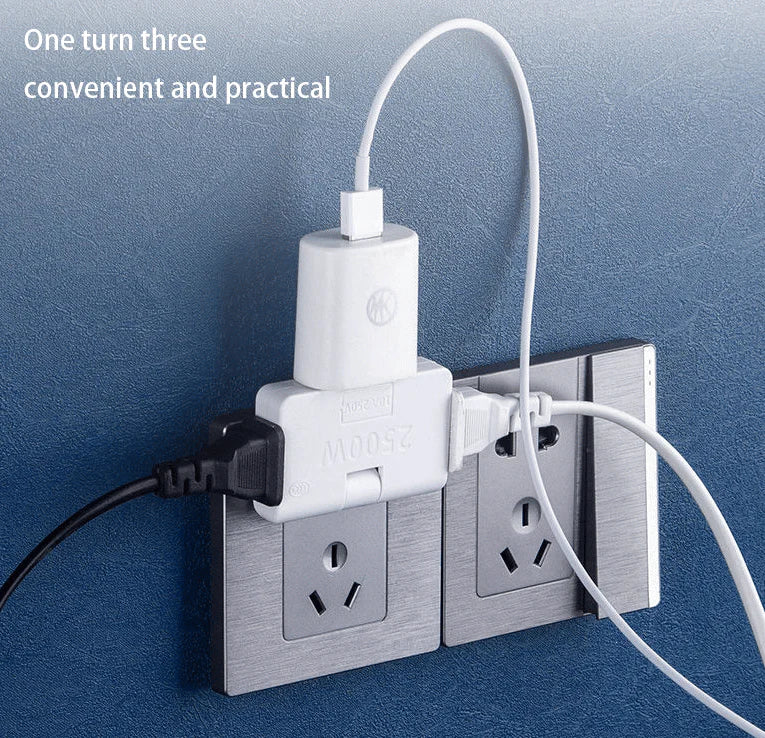 3 IN 1 Rotating Adapter (Buy 1 Get 1 Free)
