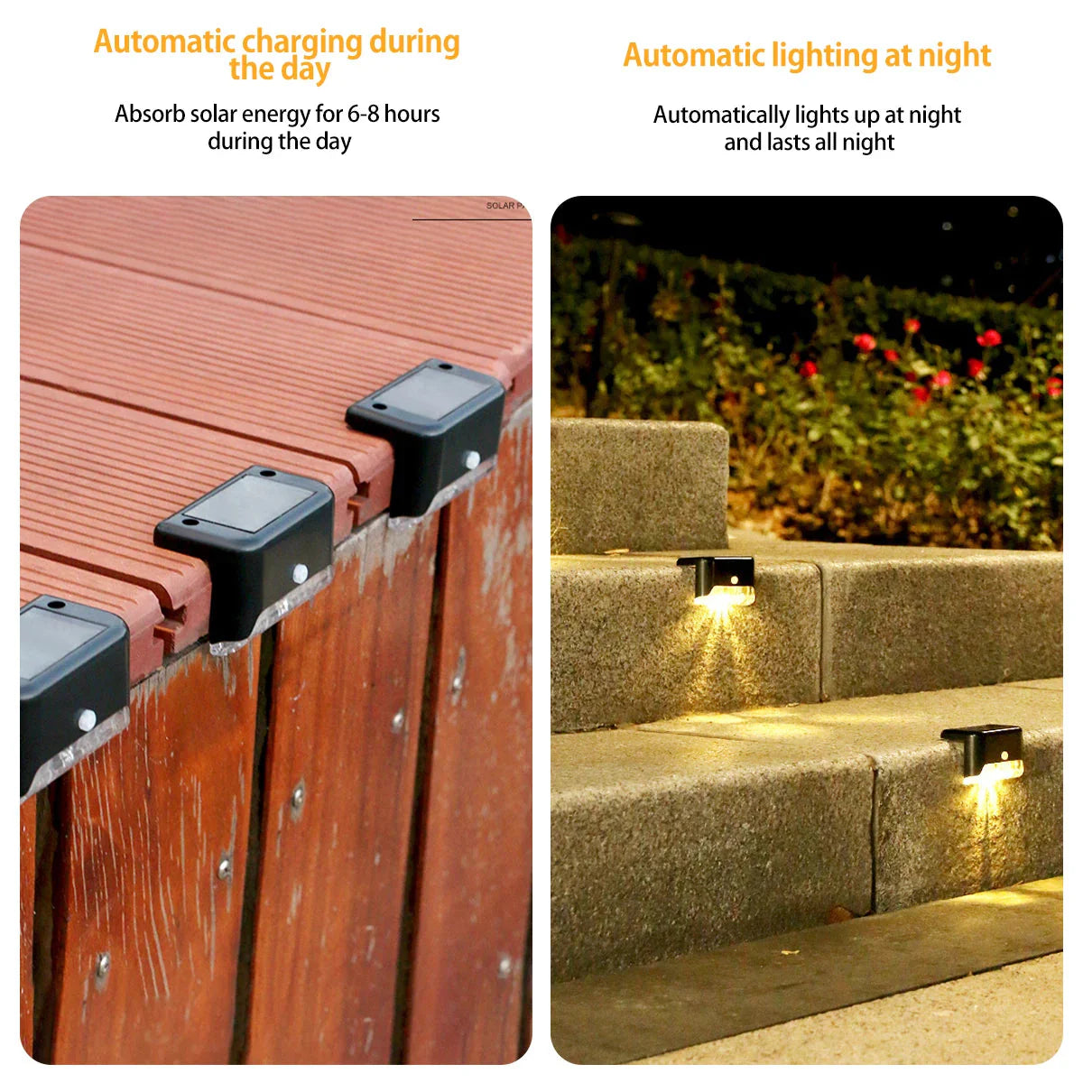 Solar Fence Light (2+2 Free)