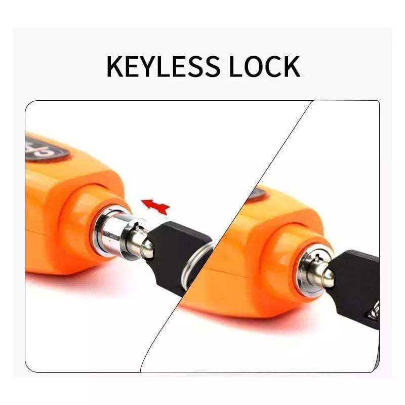 Motorcycle Grip Lock Security