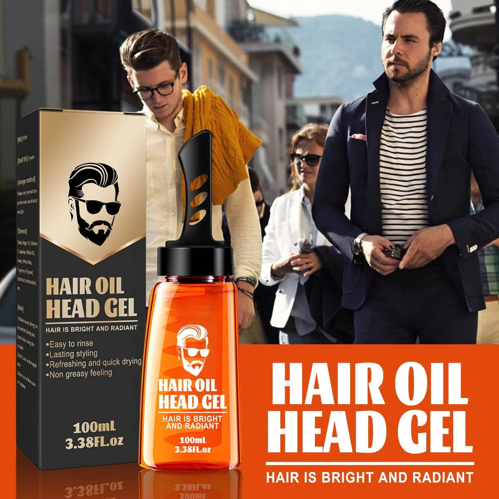 Hair Oil Head Gel