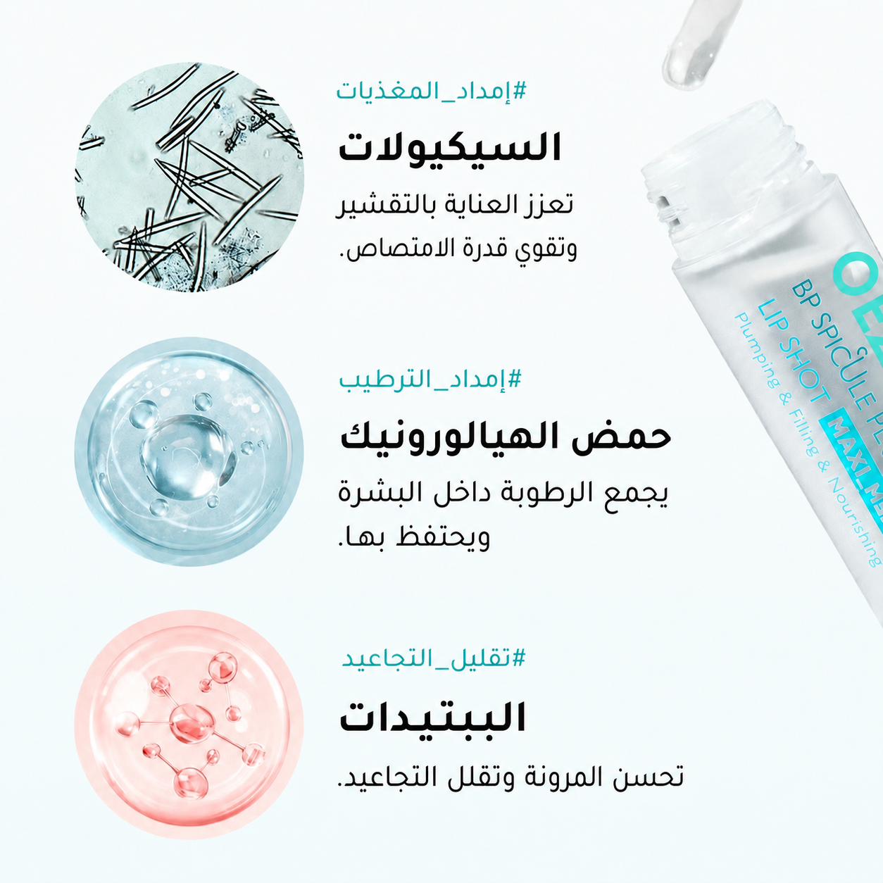 سيروم تكبير وترطيب الشفاه BP