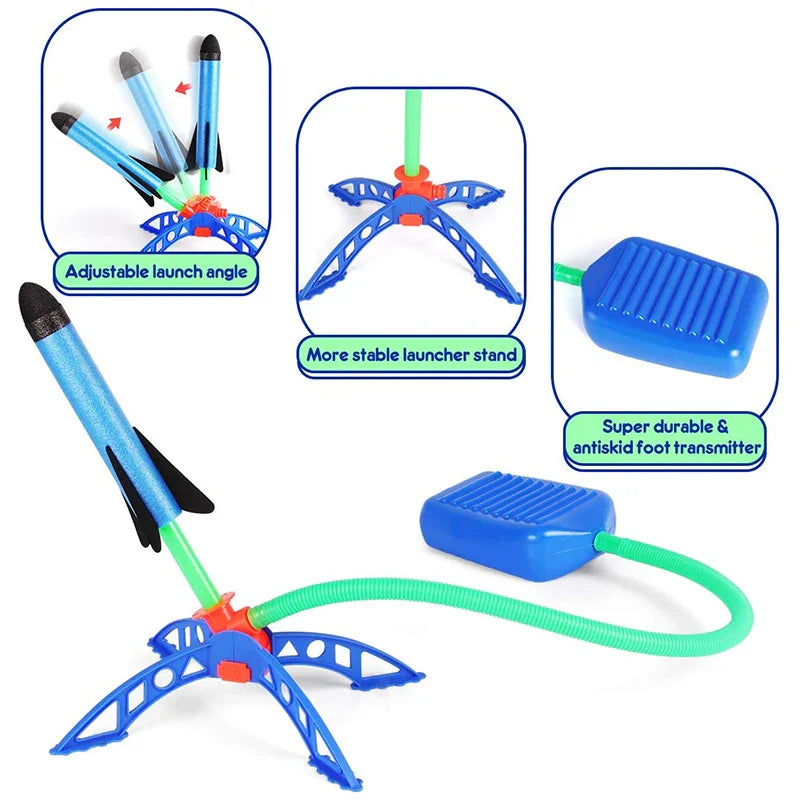 Kid Air Foot Pump Launcher
